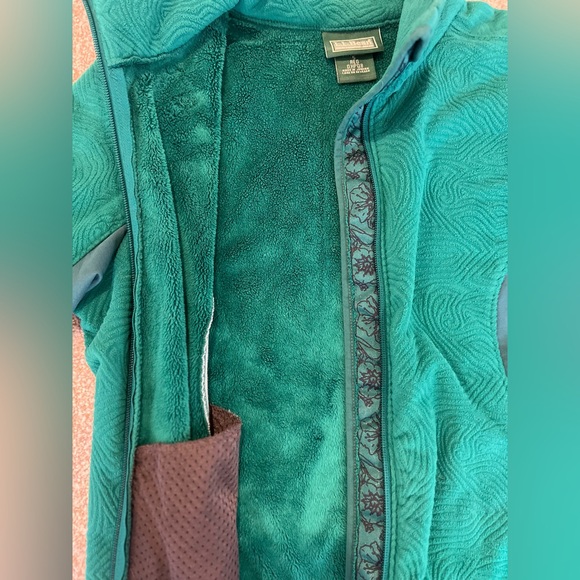 LL Bean Green Fleece - Picture 6 of 6